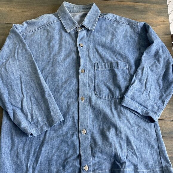 Vintage Walt Disney Too Cute Guetta Bros Embroidered Denim Womens Size L (Z7) - Picture 4 of 10